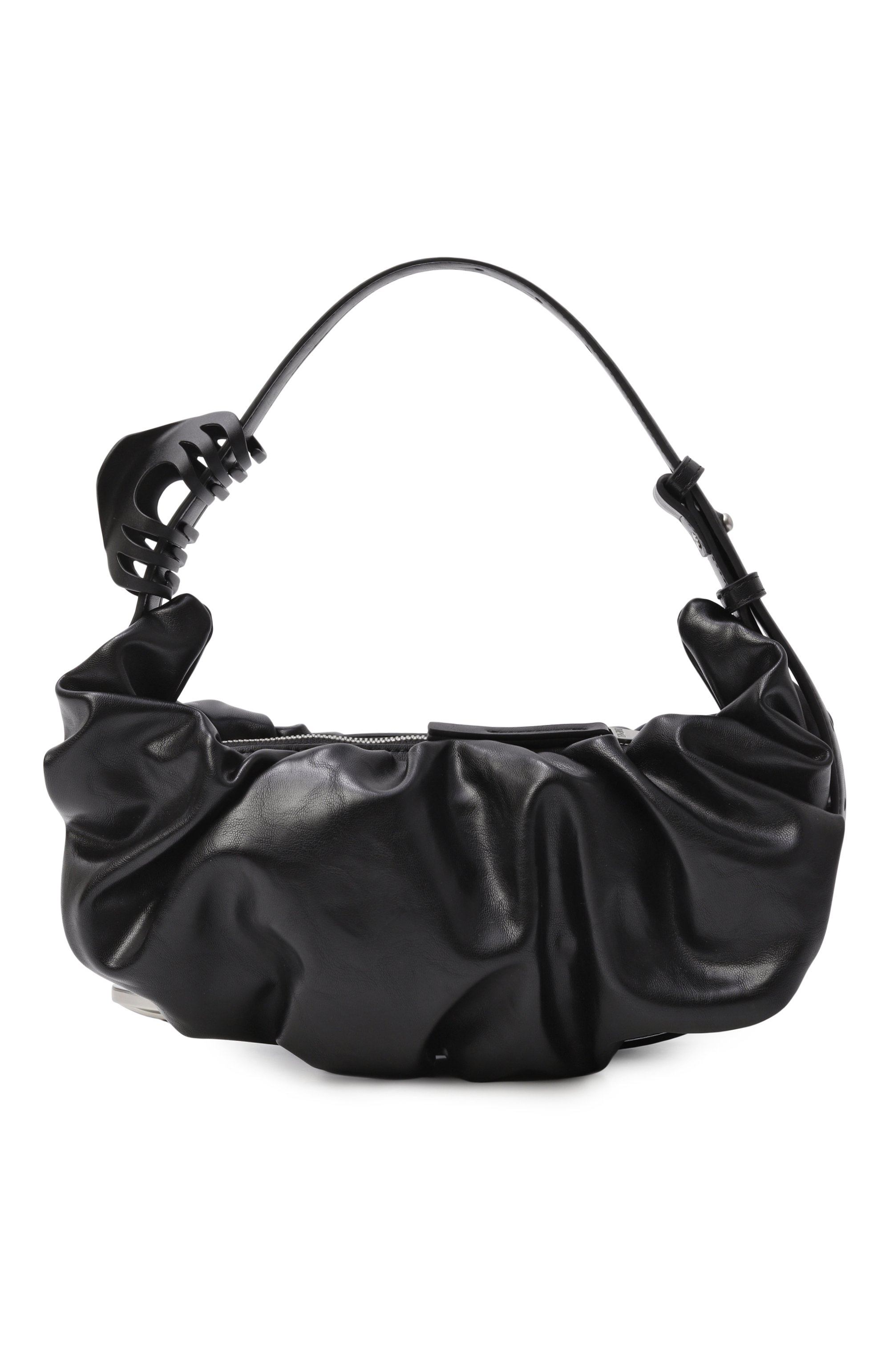 Сумка grab-d hobo s DIESEL черного цвета по цене 36700 руб., арт. X10479/P8657, фото 6 Сумка grab-d hobo s DIESEL, арт. X10479/P8657, фото 6