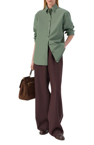 Рубашка из хлопка и шелка MVST, арт. M26.2PW.B001/F084, фото 2