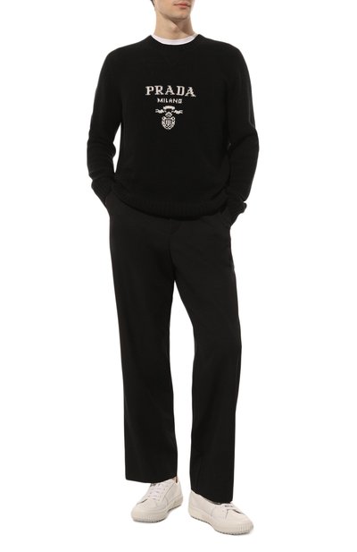 Свитер из шерсти и кашемира PRADA, арт. UMB223-1YMW-F0002-211, фото 2