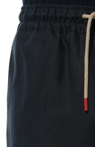 Льняные шорты KITON, арт. UPN005H08838, фото 5