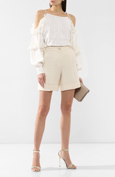 Топ из смеси вискозы и шелка ISABEL MARANT, арт. HT1479-19E013I/MARG0, фото 2
