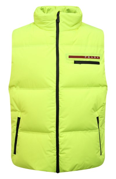 Мужской пуховый жилет PRADA, арт. SGB275-1VFD-F0F89-192