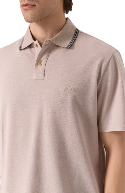 Хлопковое поло BRIONI, арт. UJTA0L/PA627, фото 5