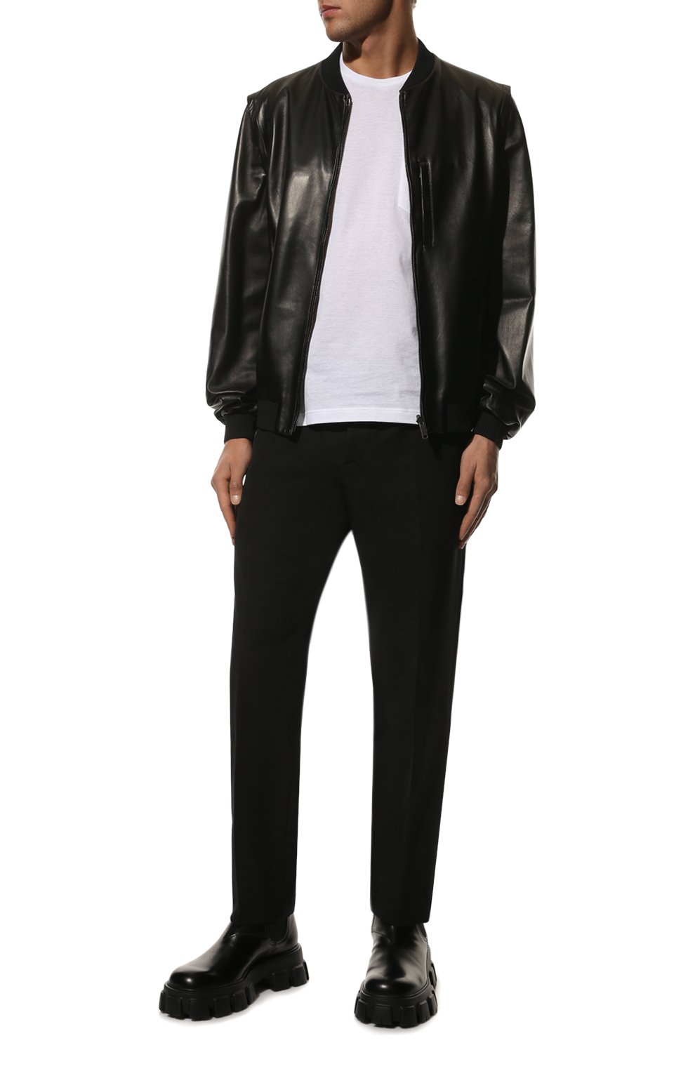 Шерстяные брюки PRADA, арт. UP0152-1XTO-F0002-211, фото 2