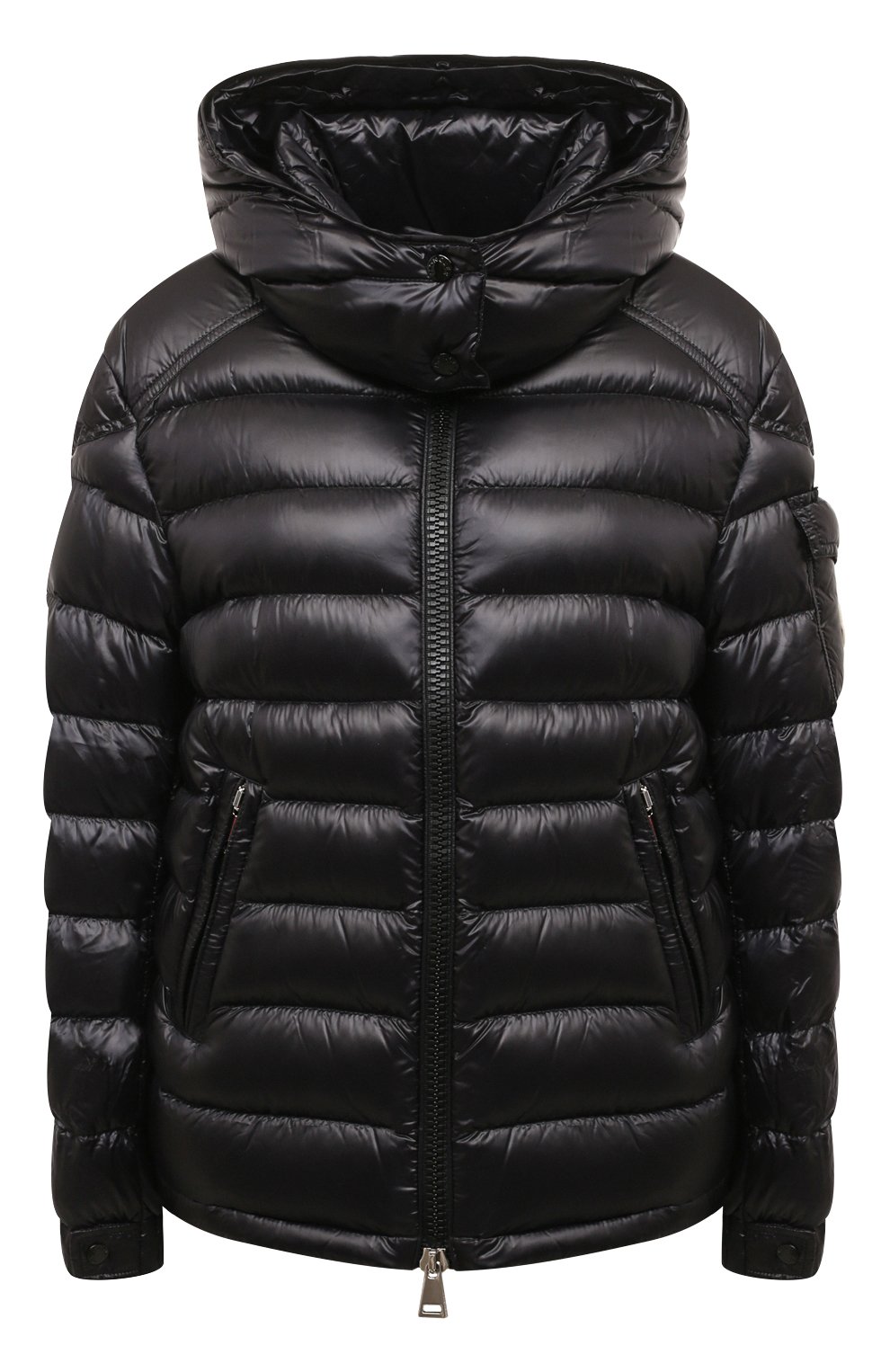 Пуховая куртка dalles MONCLER черного цвета по цене 133000 руб., арт. 1A000-04-539AQ, фото 1 Пуховая куртка dalles MONCLER, арт. 1A000-04-539AQ, фото 1
