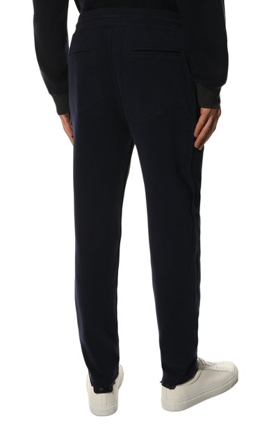 Хлопковые брюки BRUNELLO CUCINELLI темно-синего цвета по цене 81850 руб., арт. MTU143243G, фото 4 Хлопковые брюки BRUNELLO CUCINELLI, арт. MTU143243G, фото 4