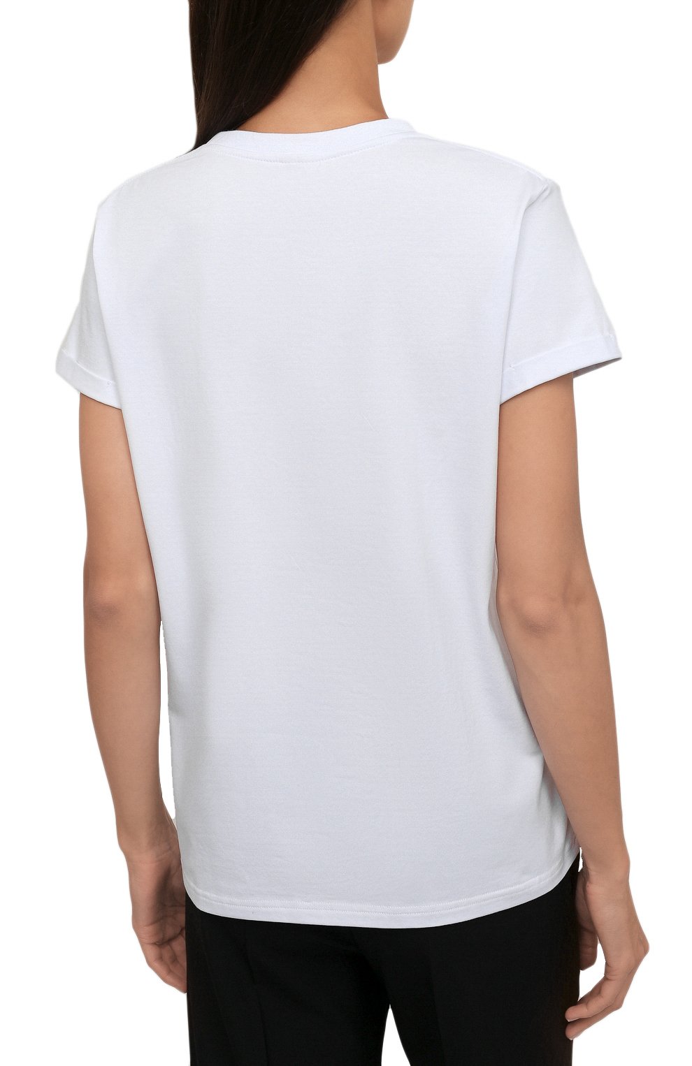 Хлопковая футболка SEVEN LAB, арт. T GP G019 white, фото 4