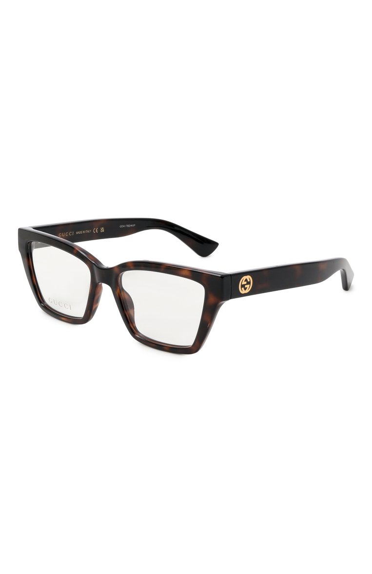 Женские оправа GUCCI коричневого цвета, арт. GG1715 002 | Фото 1 (Нос: Не проставлено; Тип очков: Оправа; Региональные ограничения белый список (Axapta Mercury): Не проставлено; Материал: Пластик; Оптика Гендер: оптика-женское; Очки форма: Квадратные)