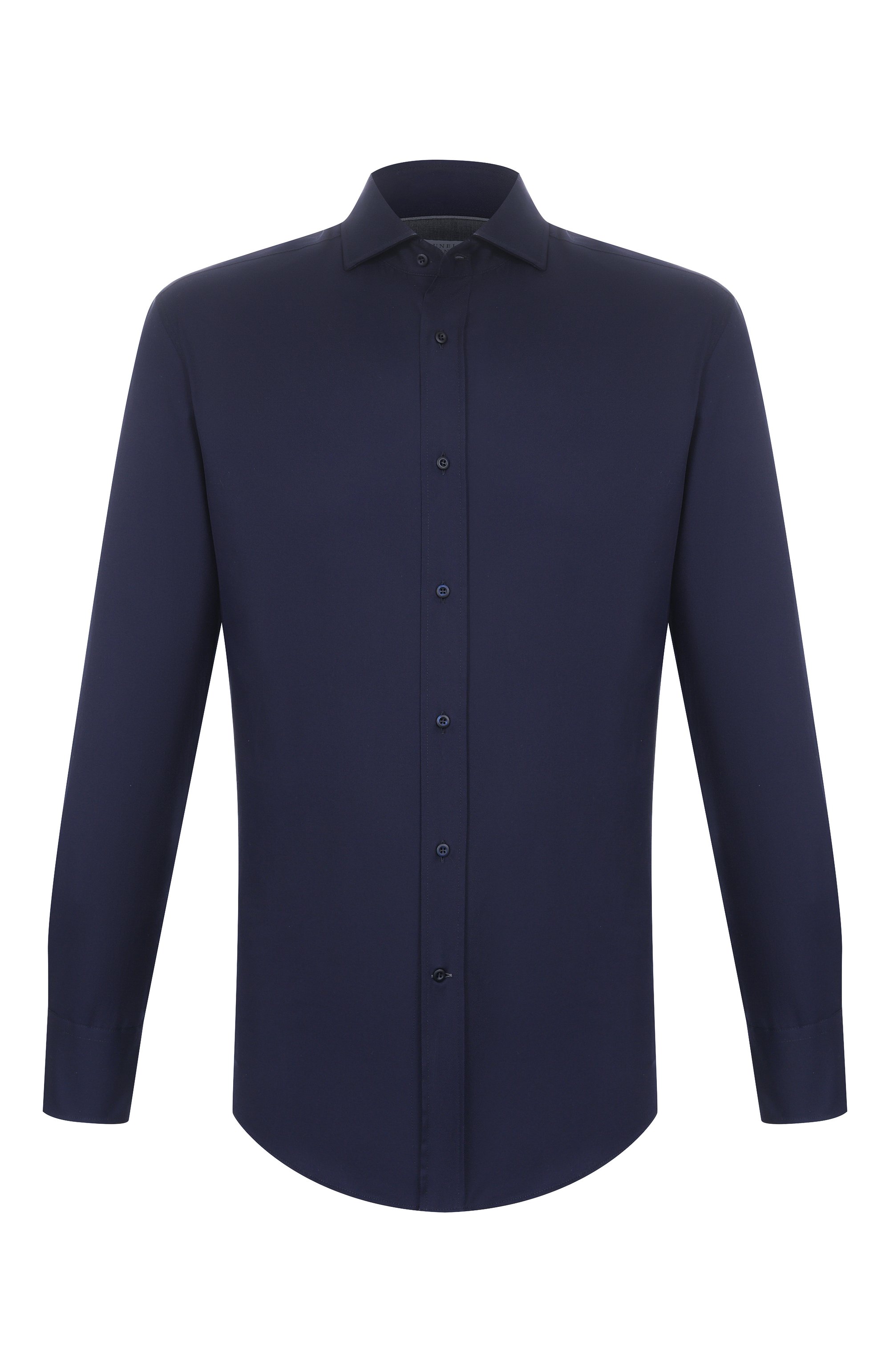 Хлопковая сорочка BRUNELLO CUCINELLI, арт. MW6041718, фото 1