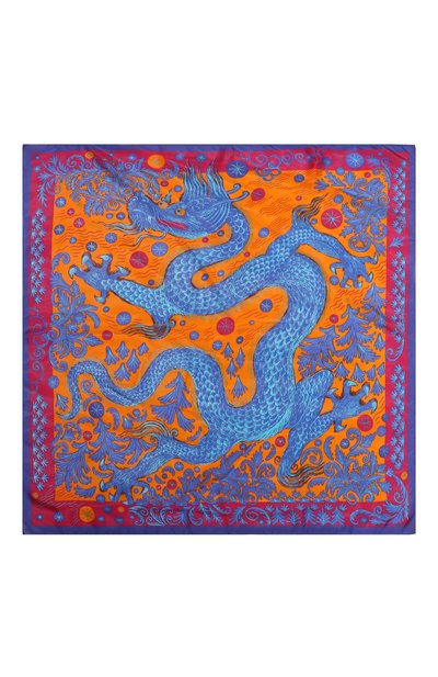 Шелковый платок дракон GOURJI, арт. T27DROR7R/1, фото 5