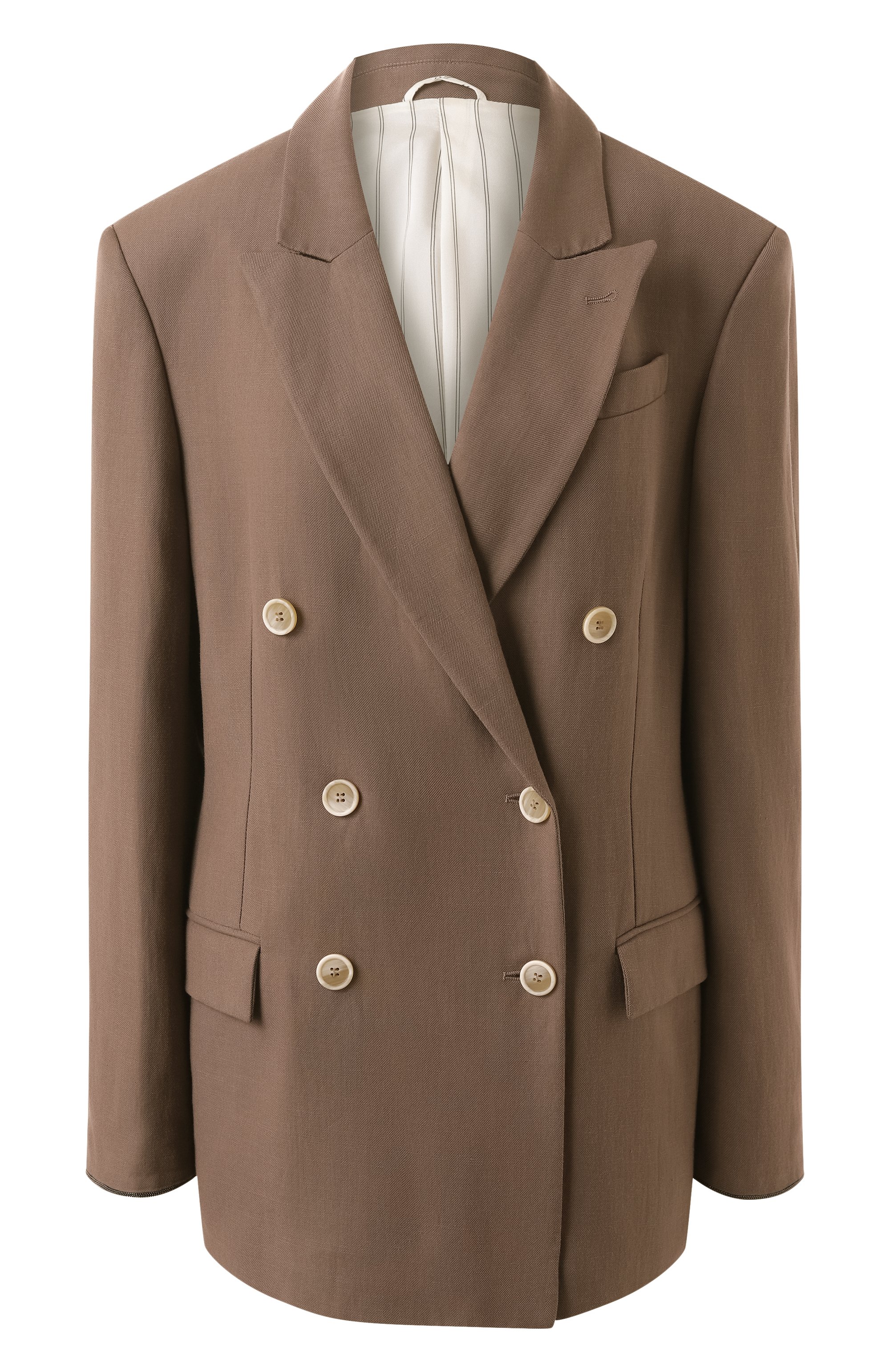 Жакет из вискозы и льна BRUNELLO CUCINELLI, арт. MH1267040, фото 1