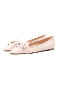 Замшевые балетки TOD’S, арт. XXW19B0AT20D8WM025, фото 1
