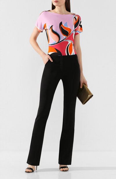 Топ из смеси вискозы и шелка EMILIO PUCCI, арт. 0EJN35/0E727, фото 2