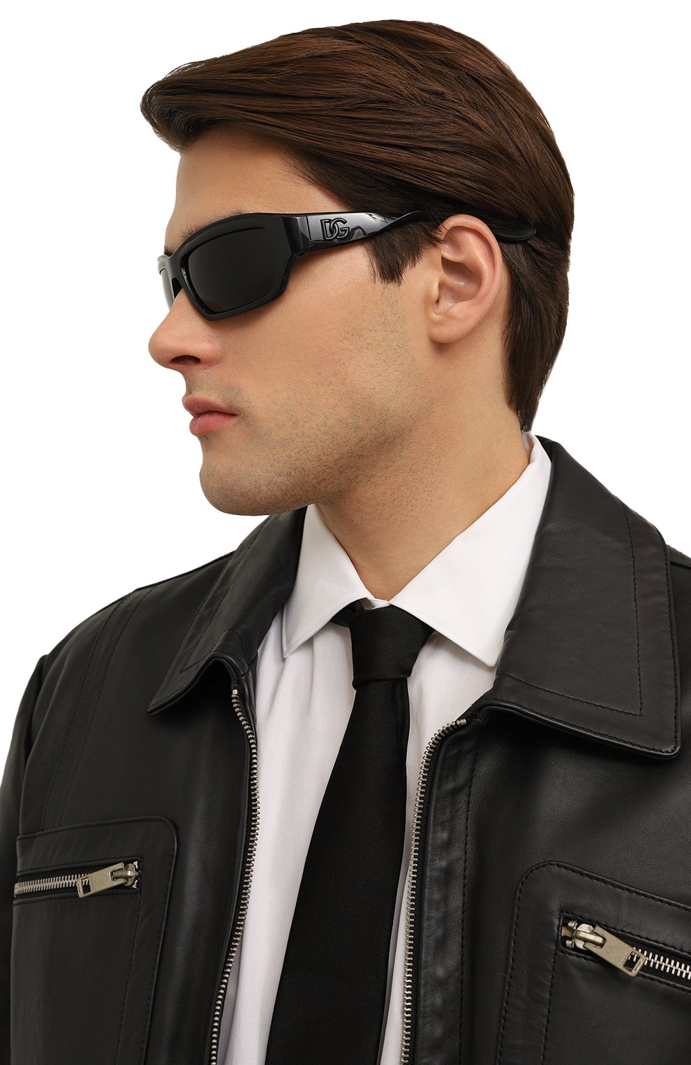 Солнцезащитные очки DOLCE & GABBANA черного цвета по цене 44850 руб., арт. 6191-501/87, фото 2 Солнцезащитные очки DOLCE & GABBANA, арт. 6191-501/87, фото 2