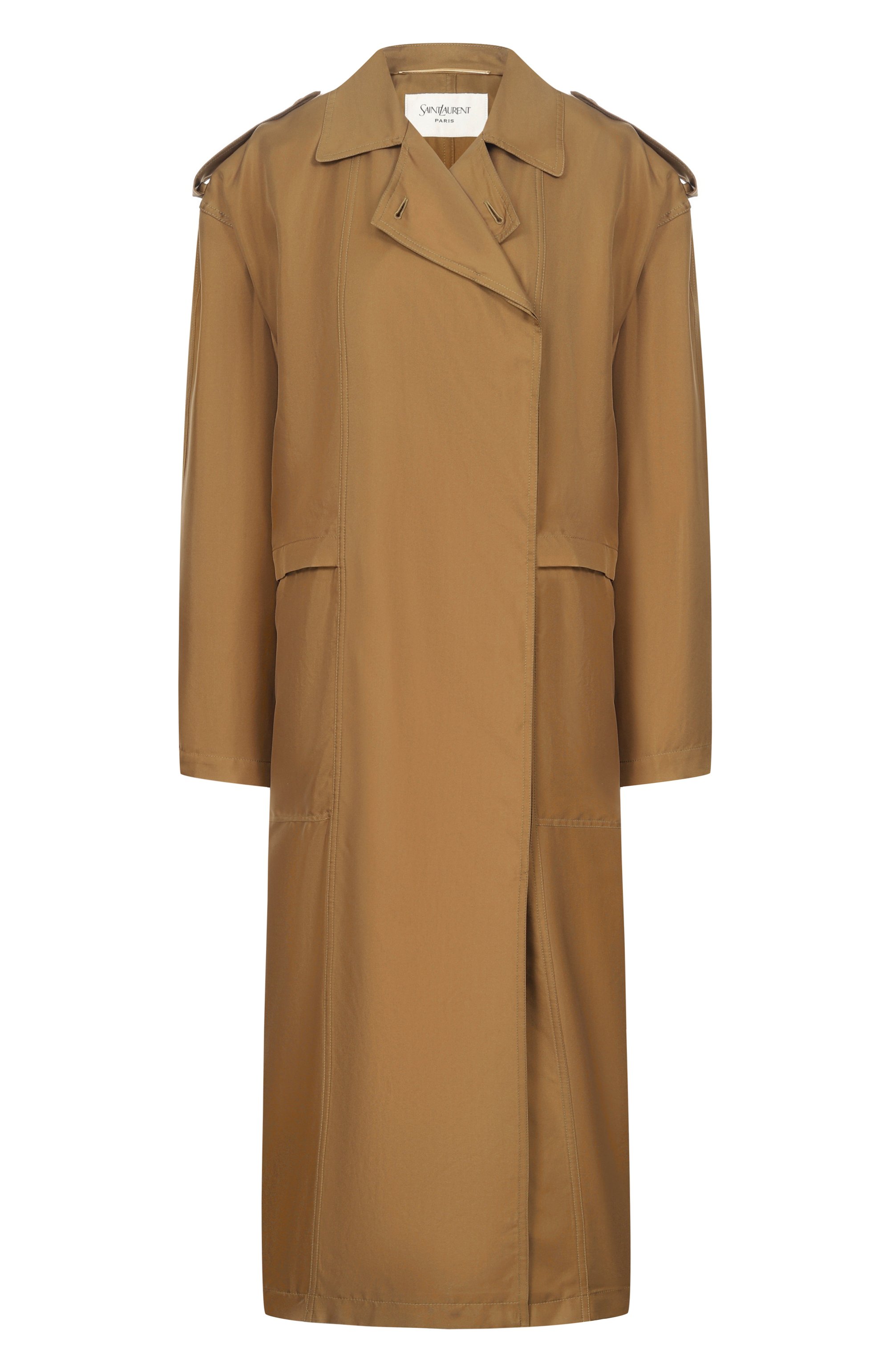 Шелковый тренч SAINT LAURENT, арт. 858563/YZ9BM, фото 1
