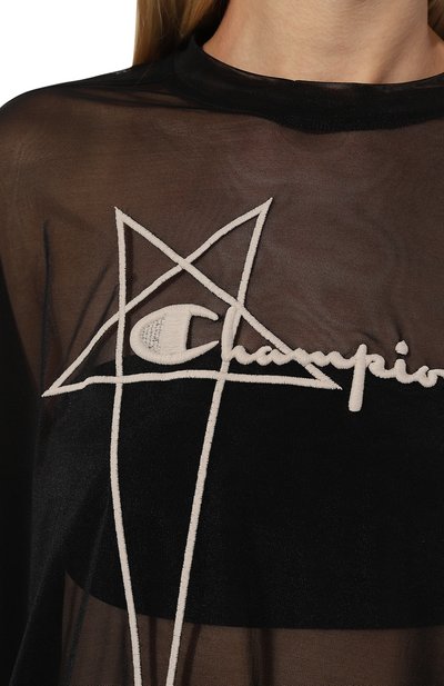 Топ rick owens x champion RICK OWENS, арт. CW02C9405/CHMNET, фото 5