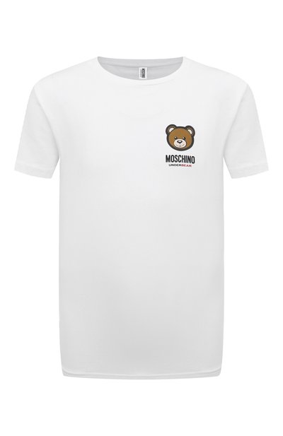 Мужская хлопковая футболка MOSCHINO, арт. A0788/4410