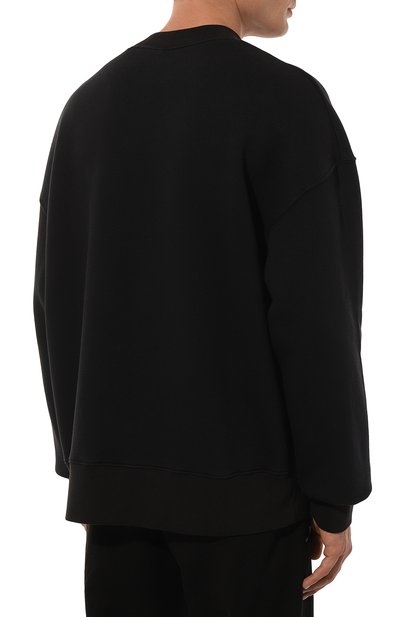 Хлопковый свитшот PALM ANGELS, арт. PMBA026F24FLE006, фото 4