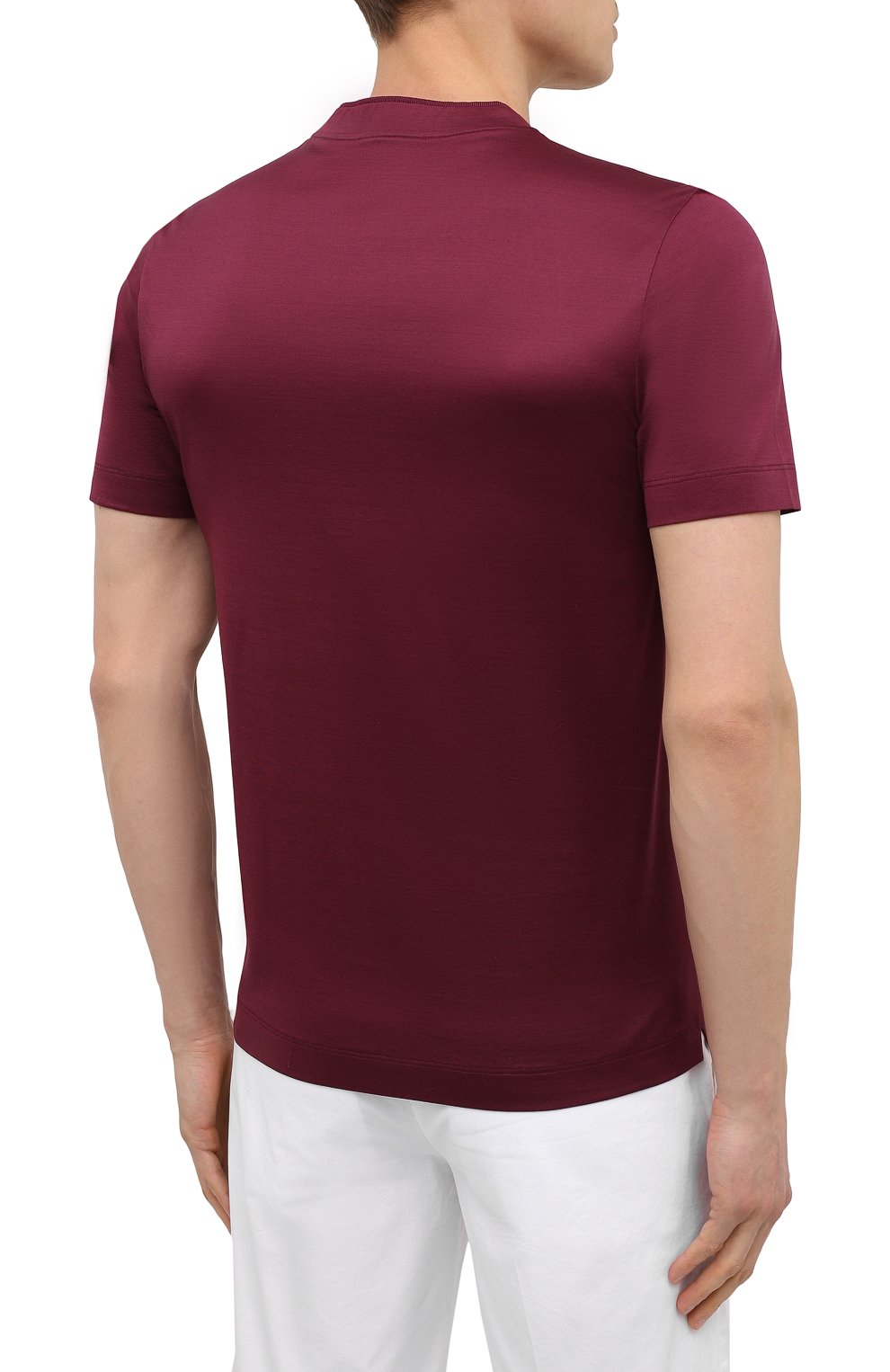 Хлопковая футболка CANALI, арт. T0356/MJ00002, фото 4