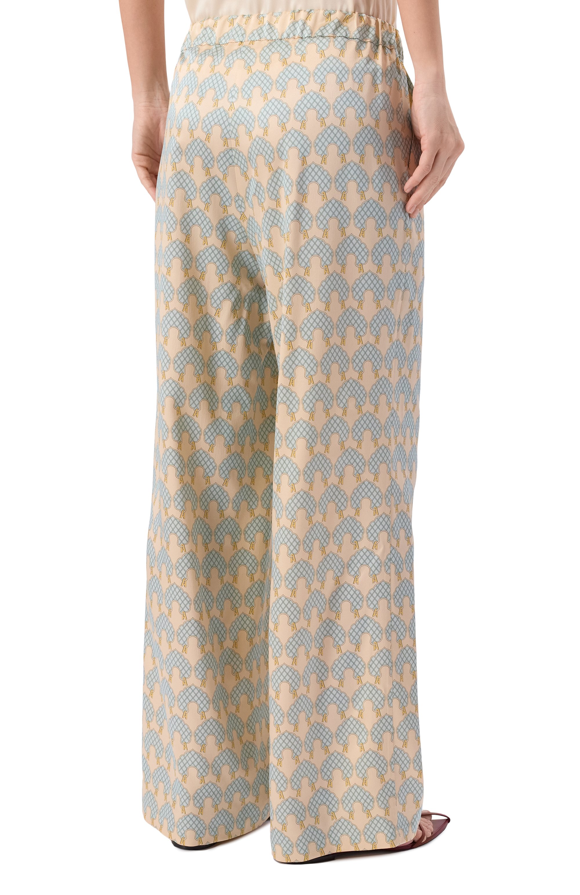 Брюки из шелка и шерсти AKHMADULLINA, арт. 1126.3B601/S458.1, фото 4