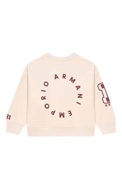 Хлопковый свитшот EMPORIO ARMANI, арт. EB001389/AF10126