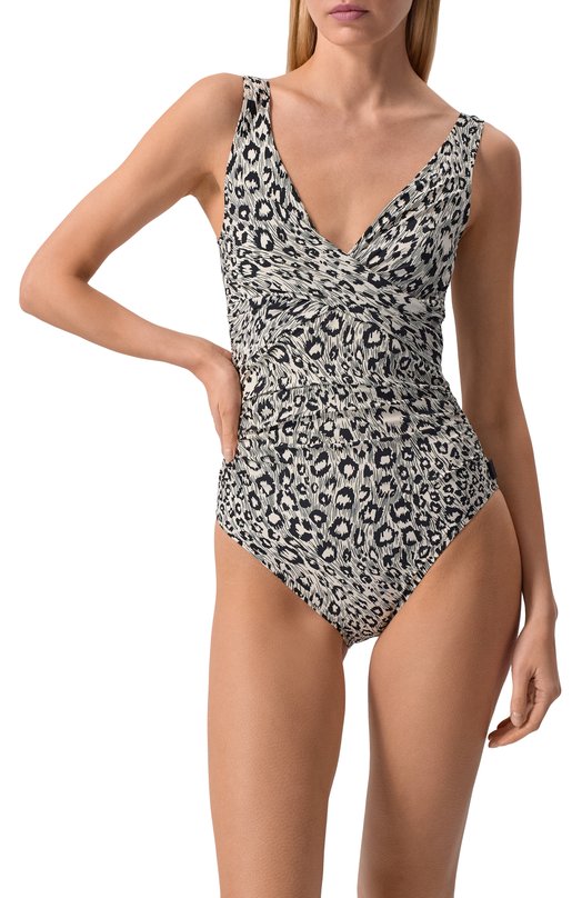 Слитный купальник Shan 42660-02 Леопардовый  42660-02 Фото 2