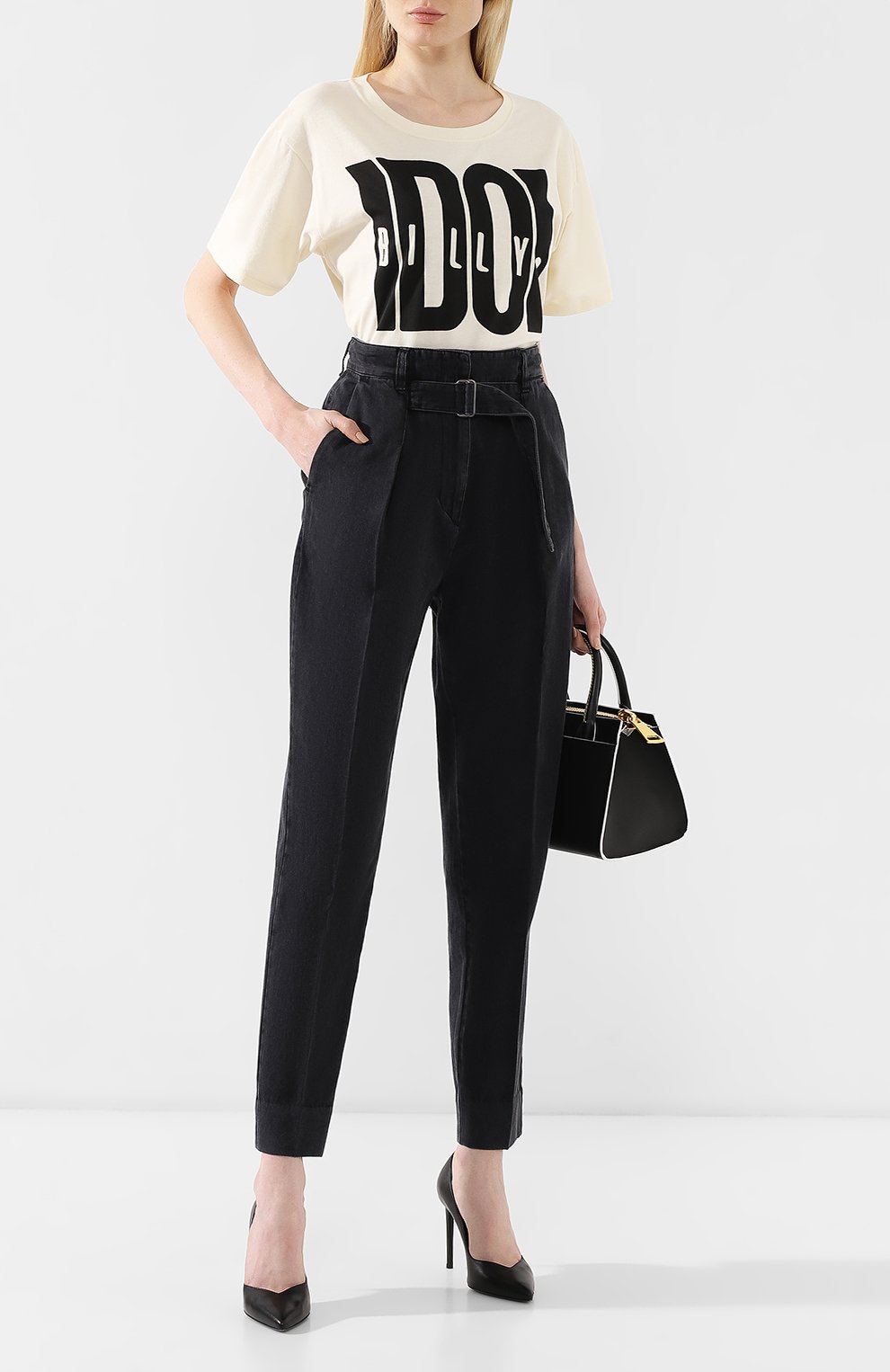 Джинсы GIVENCHY темно-серого цвета по цене 89950 руб., арт. BW50AZ5086, фото 2 Джинсы GIVENCHY, арт. BW50AZ5086, фото 2