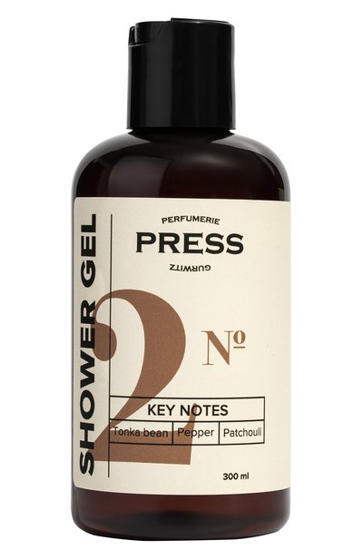 Гель для душа №2 tonka bean, pepper, patchouli (300ml) PRESS GURWITZ PERFUMERIE, арт. 4631159194058, фото 1
