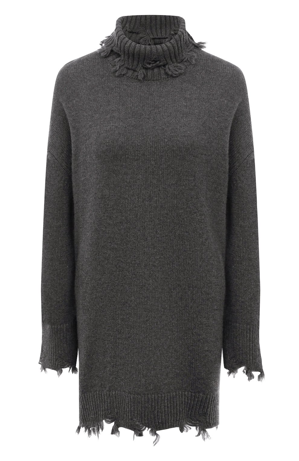 Кашемировое платье ADDICTED темно-серого цвета по цене 97580 руб., арт. MK909, фото 1 Кашемировое платье ADDICTED, арт. MK909, фото 1