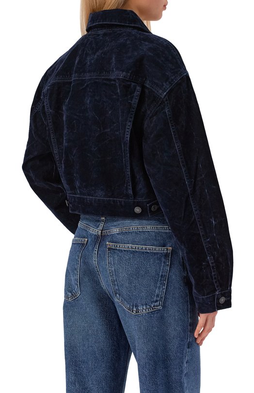 Вельветовая куртка Radley Agolde A5115-1884 Синий  A5115-1884 Фото 4