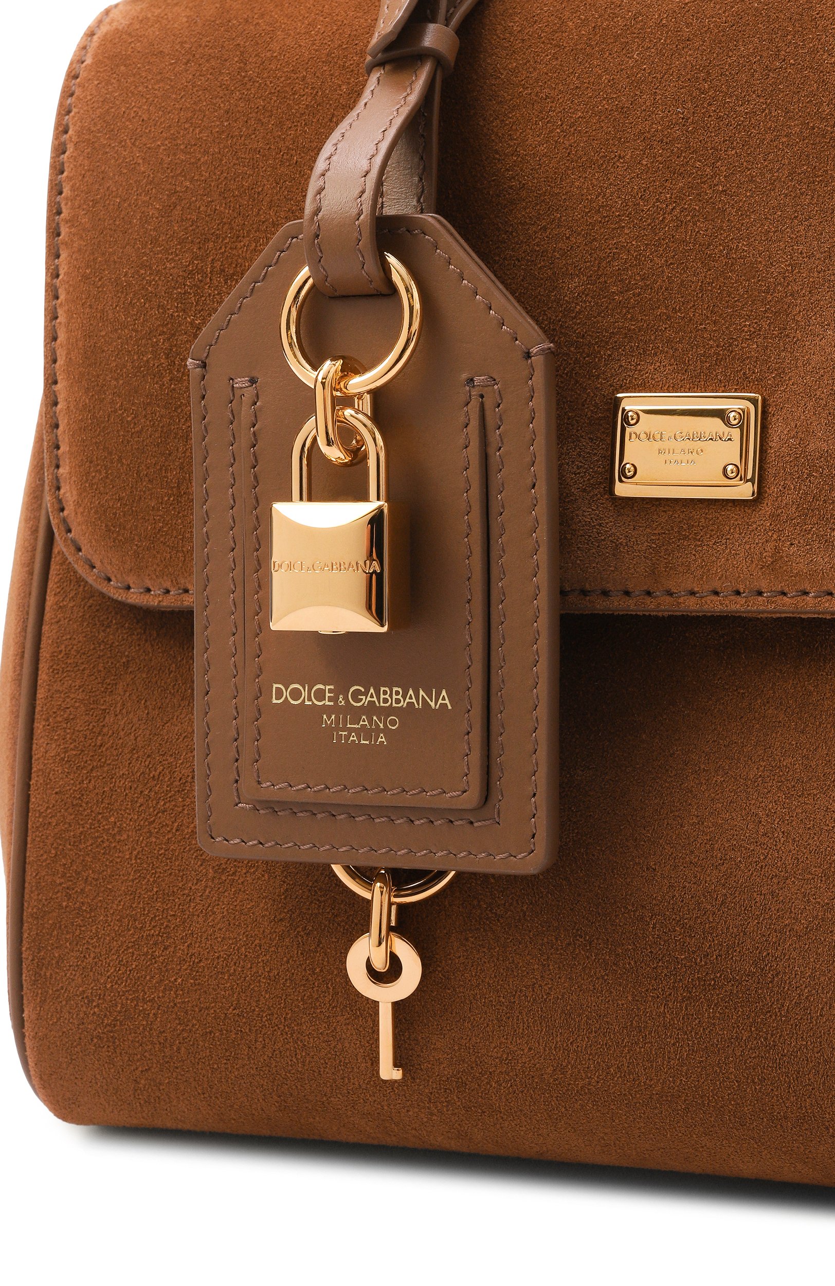Сумка my sicily DOLCE & GABBANA светло-коричневого цвета по цене 275000 руб., арт. BB7781/B0903, фото 6 Сумка my sicily DOLCE & GABBANA, арт. BB7781/B0903, фото 6