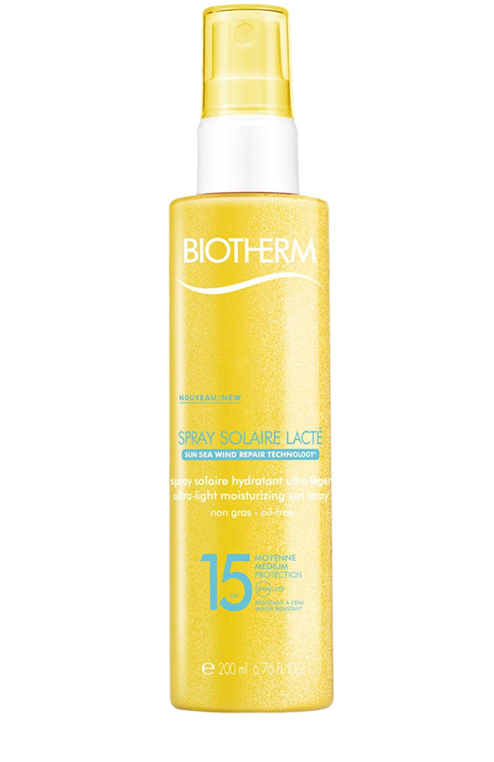 Легкий увлажняющий солнцезащитный спрей для лица и тела с spf15 (200ml) BIOTHERM, арт. 3614270201660, фото 1