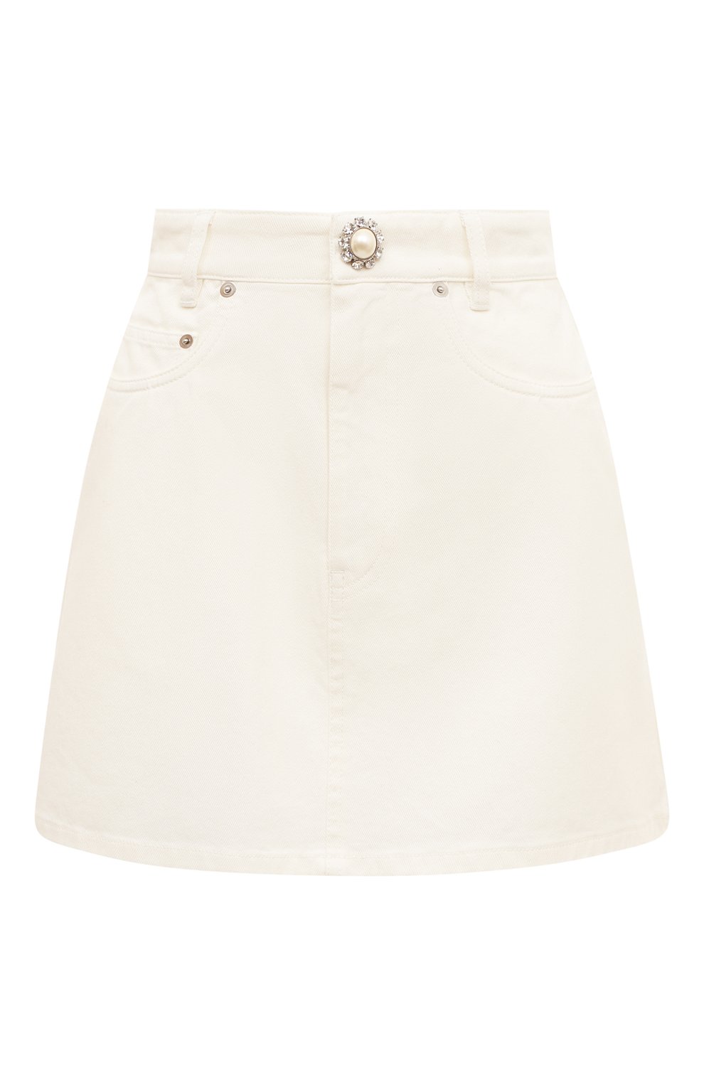 Джинсовая юбка MIU MIU, арт. GWD265-4YE-F0009, фото 1