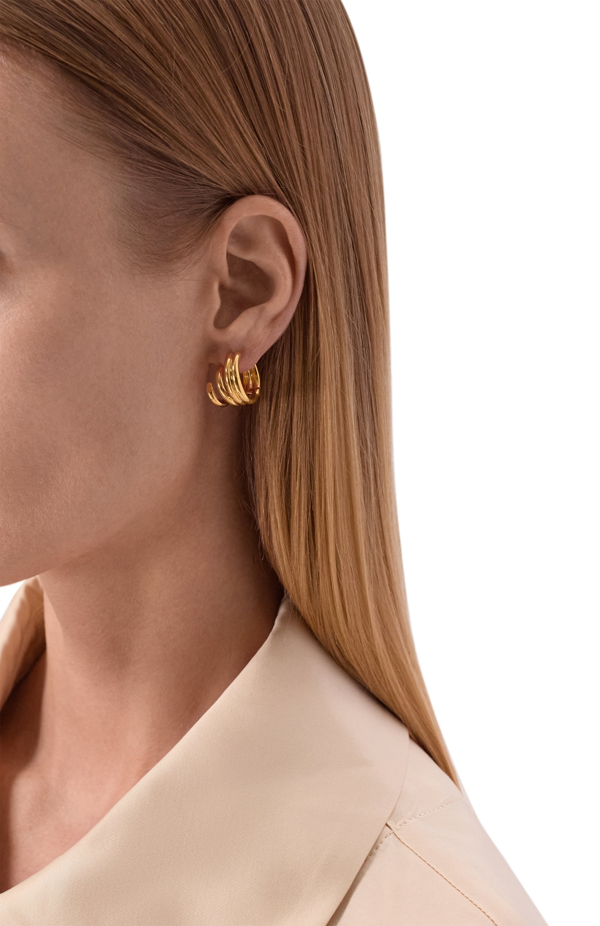 Серьги NUMBERING, арт. 8101M/G0LD, фото 2