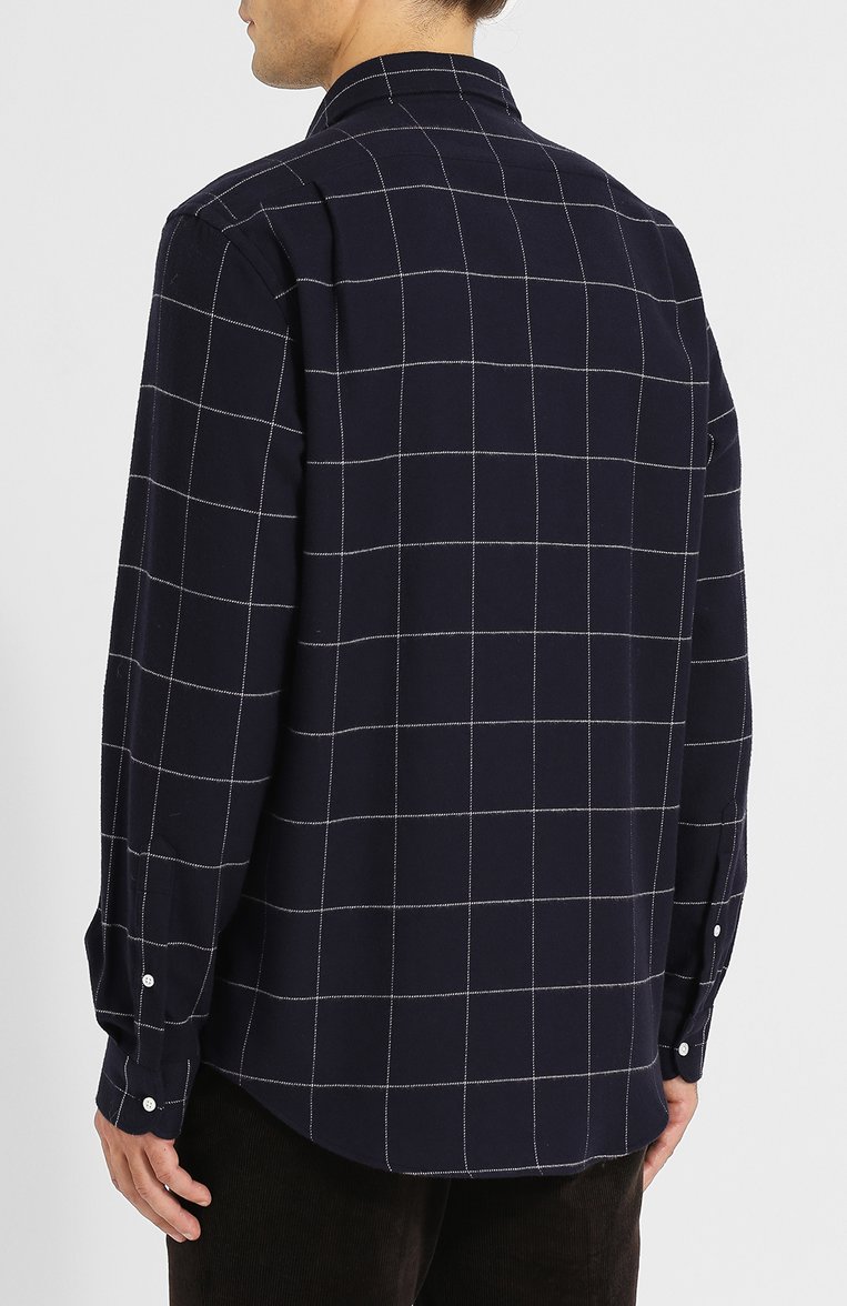 Хлопковая рубашка свободного кроя RALPH LAUREN, арт. 790720964, фото 1