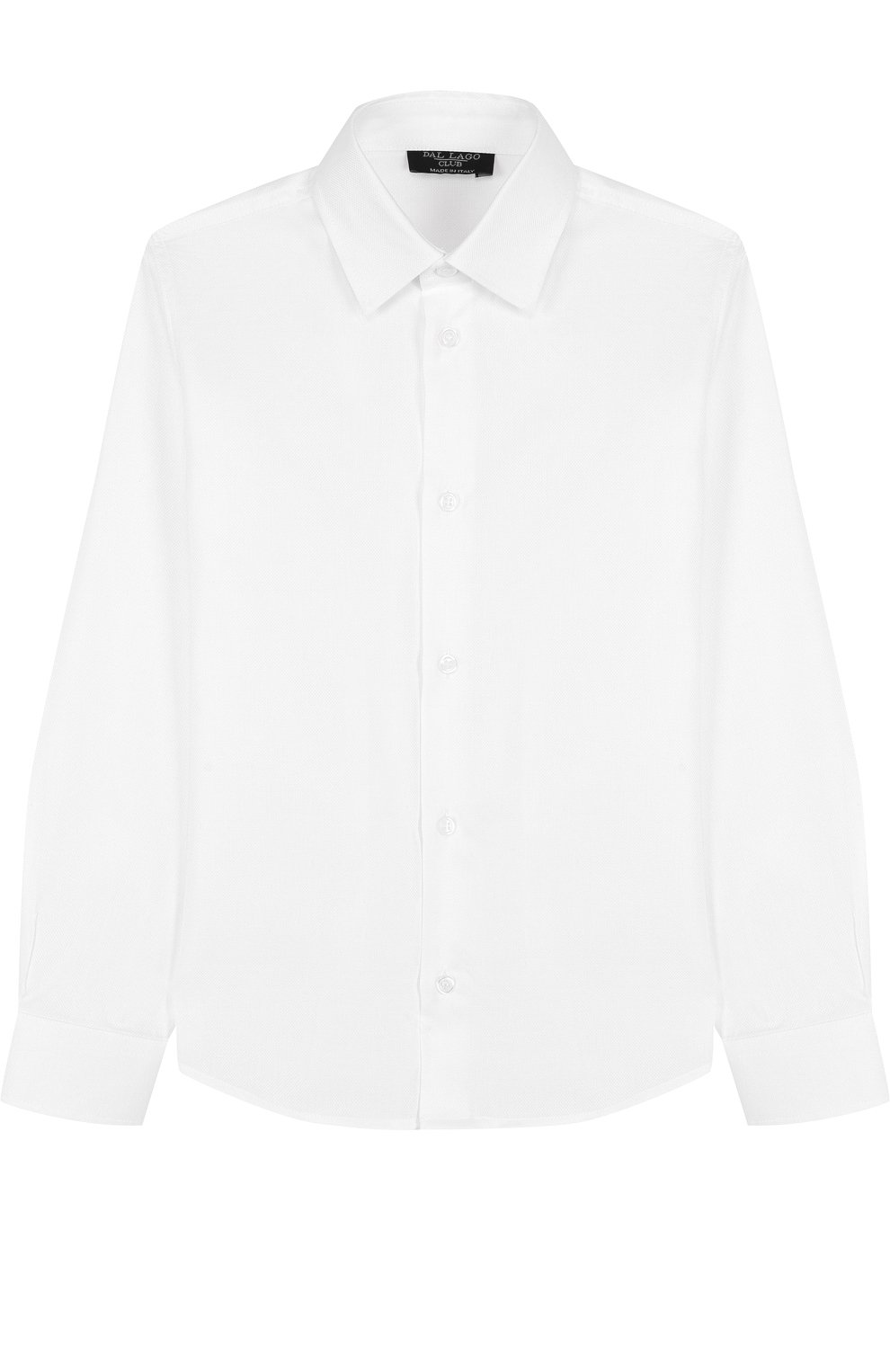 Хлопковая рубашка с воротником кент DAL LAGO, арт. N402/7317/7-12, фото 1