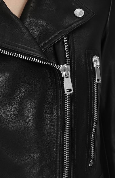 Приталенная кожаная куртка с косой молнией BELSTAFF, арт. 72020230/L81N0225, фото 5