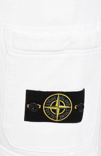 Хлопковые шорты STONE ISLAND, арт. 721564651, фото 5