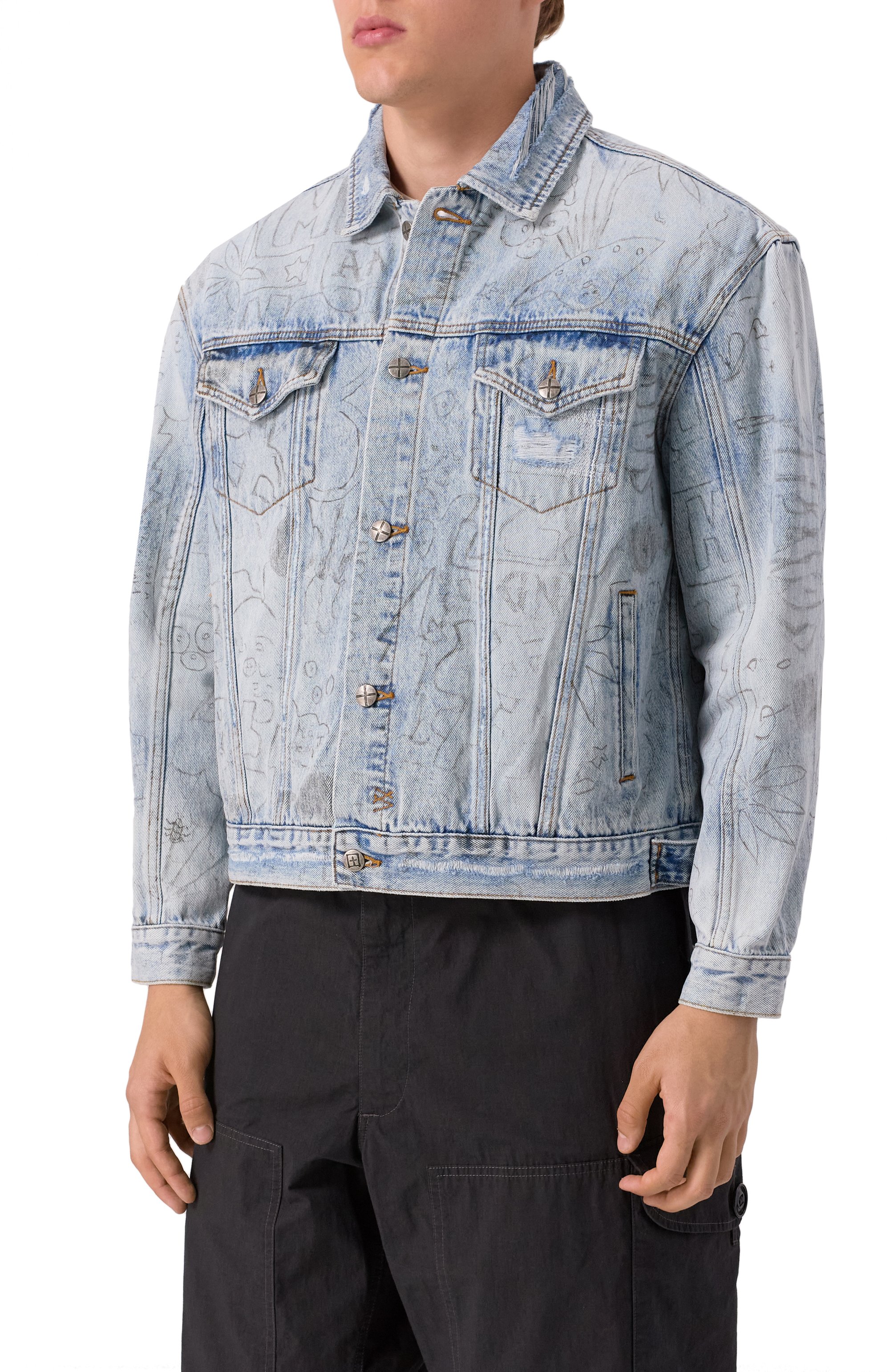 Джинсовая куртка KSUBI, арт. MSP25JK005, фото 3