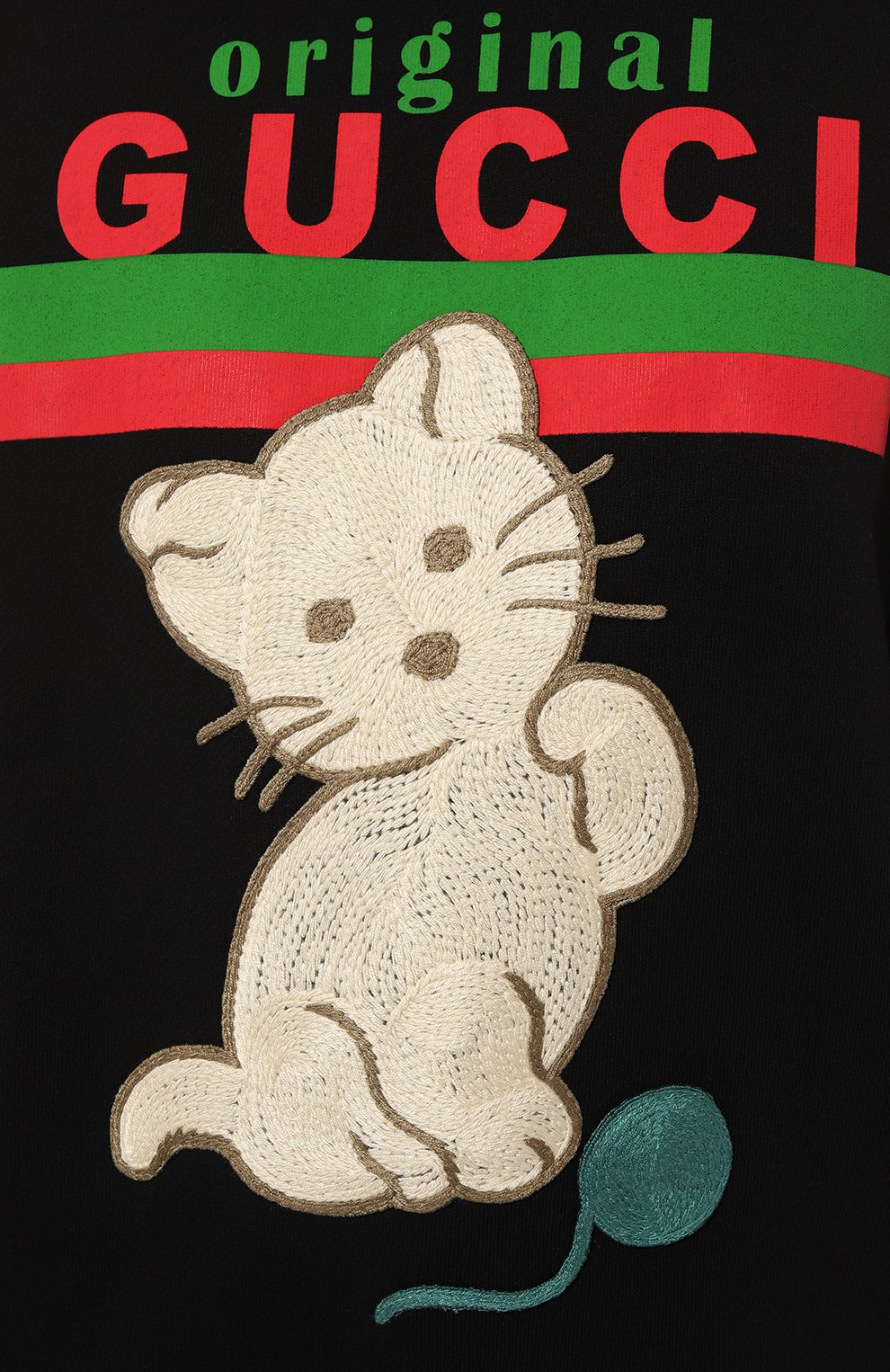 Хлопковый свитшот GUCCI, арт. 617964 XJCRU, фото 5
