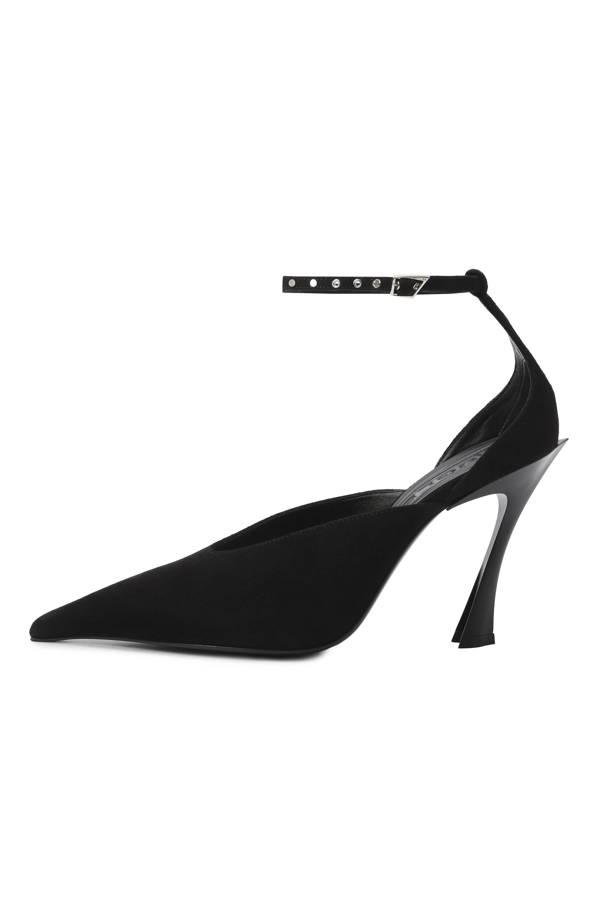 Замшевые туфли MUGLER, арт. MUWSS25SC178_TS001, фото 4