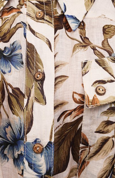 Льняной комбинезон ZIMMERMANN, арт. 7842YALI, фото 5