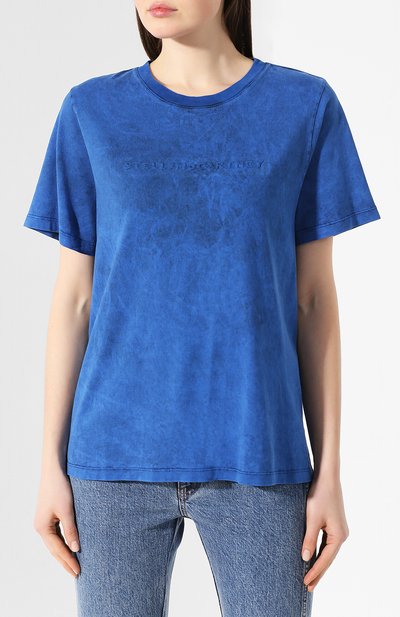 Хлопковая футболка STELLA MCCARTNEY, арт. 596957/SNW45, фото 3