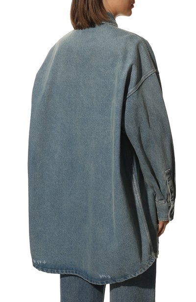 Джинсовая рубашка PRADA, арт. GFC036-1ZAB-F0008-212, фото 4