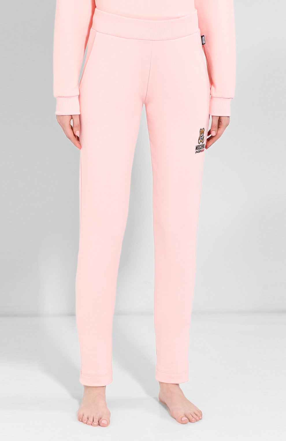 Хлопковые брюки MOSCHINO, арт. A4329/9026, фото 3