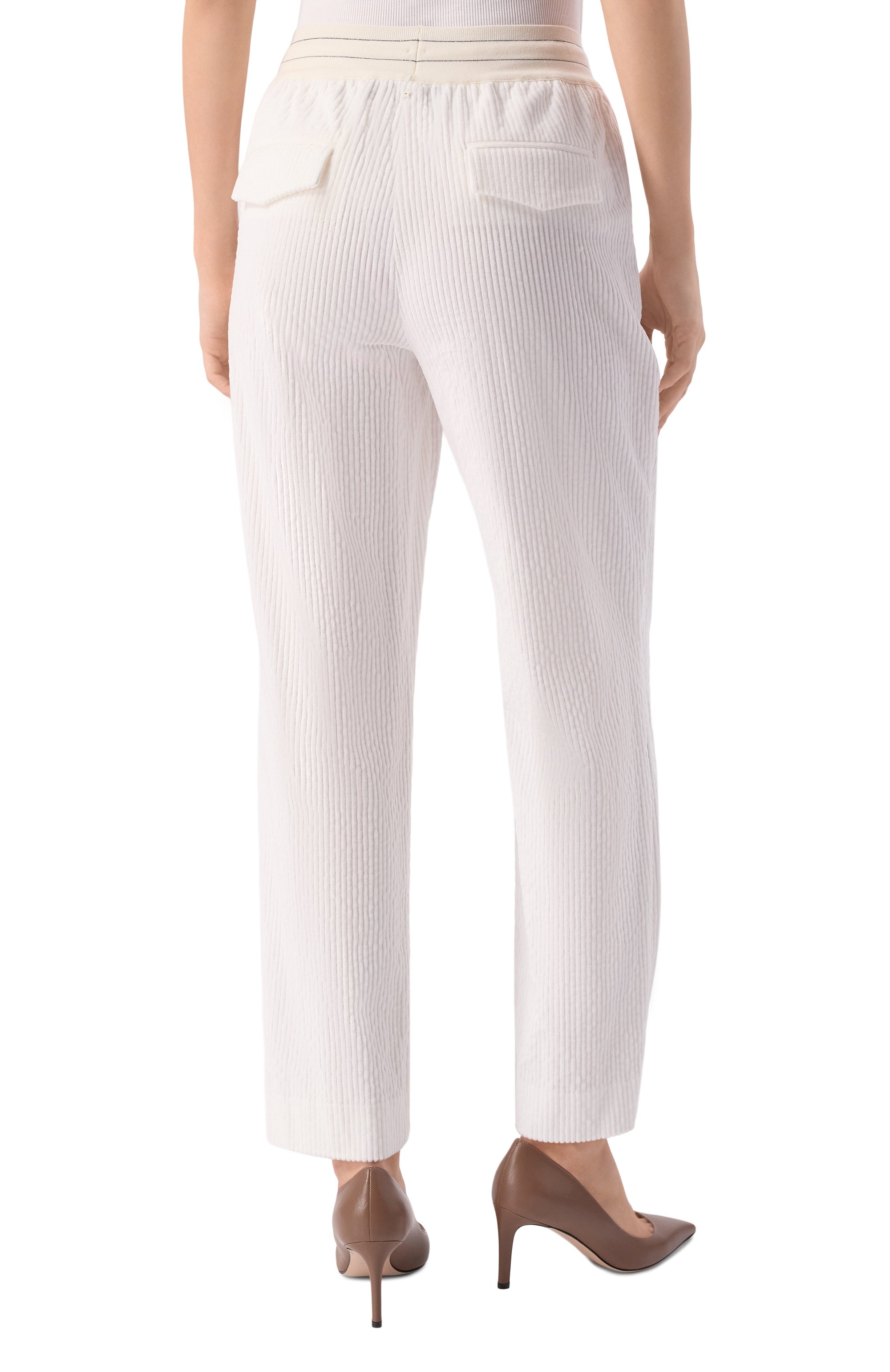 Хлопковые брюки LORENA ANTONIAZZI, арт. PA47A/5057, фото 4