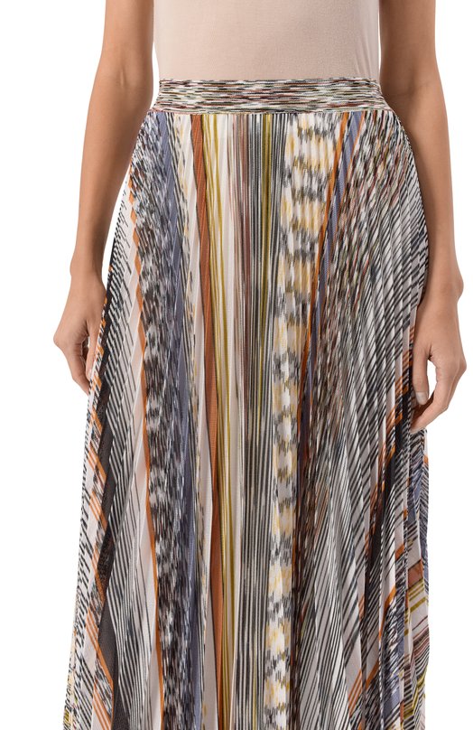 Юбка из вискозы Missoni DS25WH0D/BK01CR Разноцветный  DS25WH0D/BK01CR Фото 5
