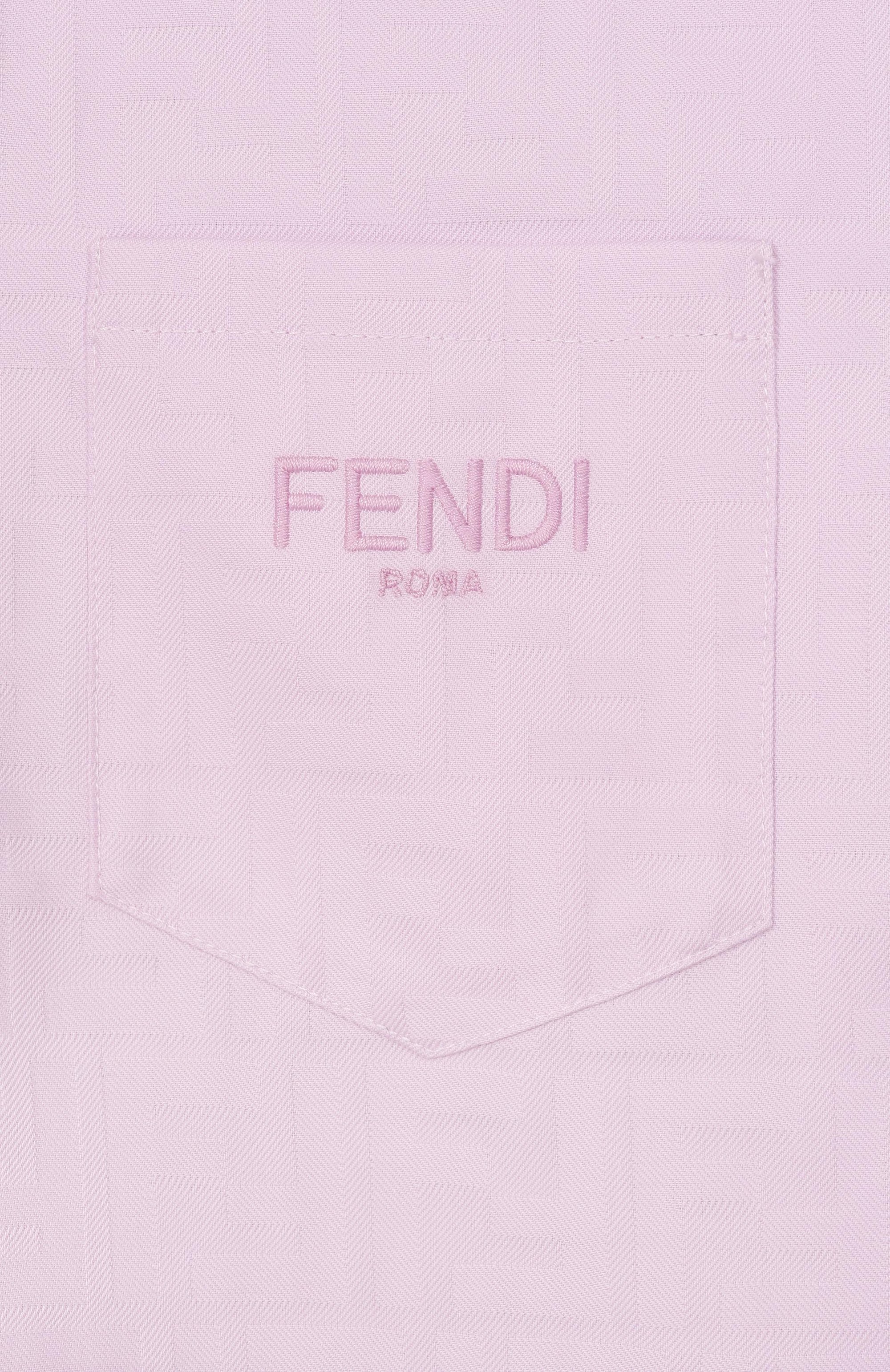 Хлопковое платье FENDI, арт. JFB852/AS64/3A-6A, фото 3