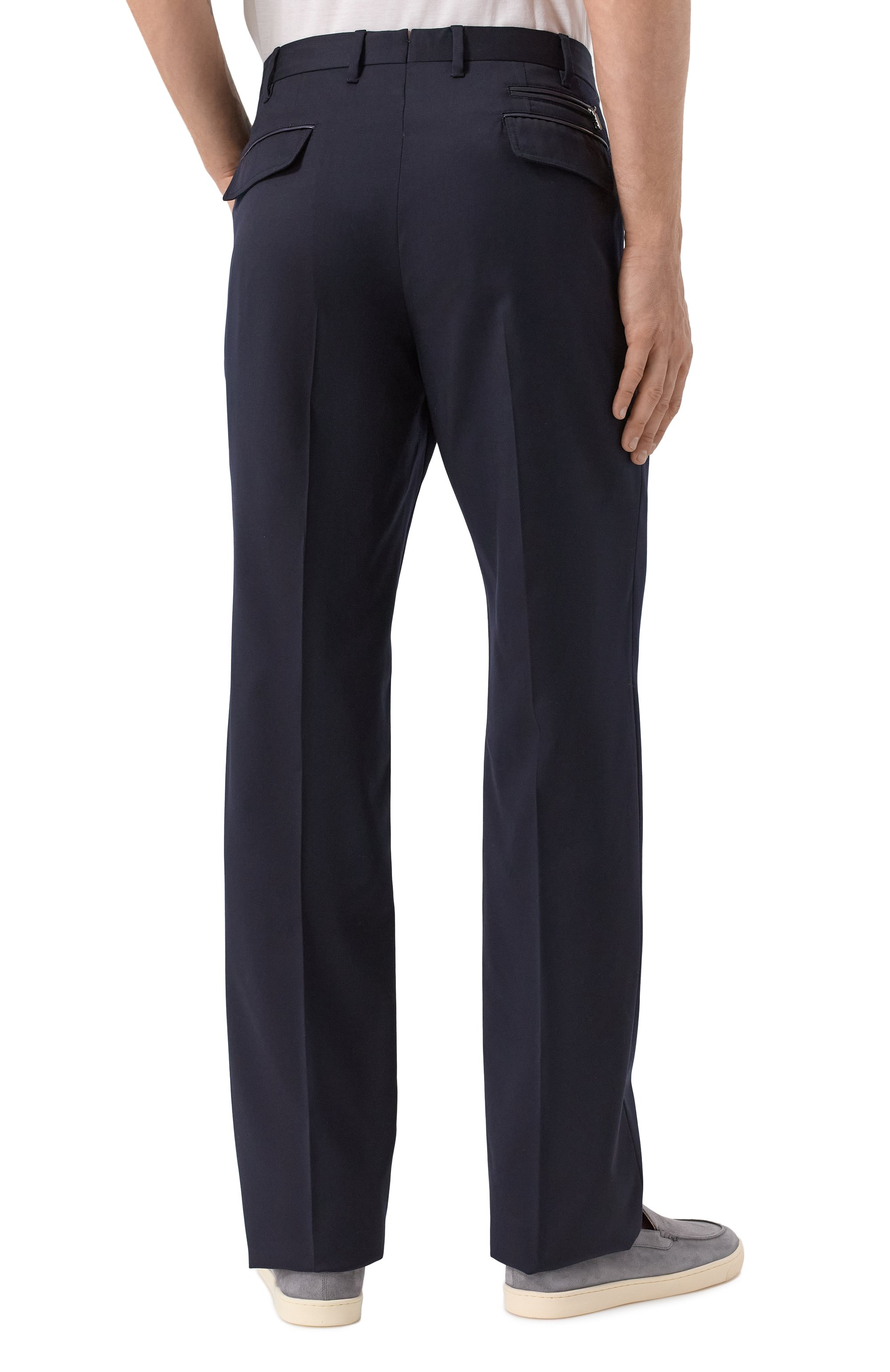 Шерстяные брюки ZILLI, арт. CP0005M028670056U, фото 4