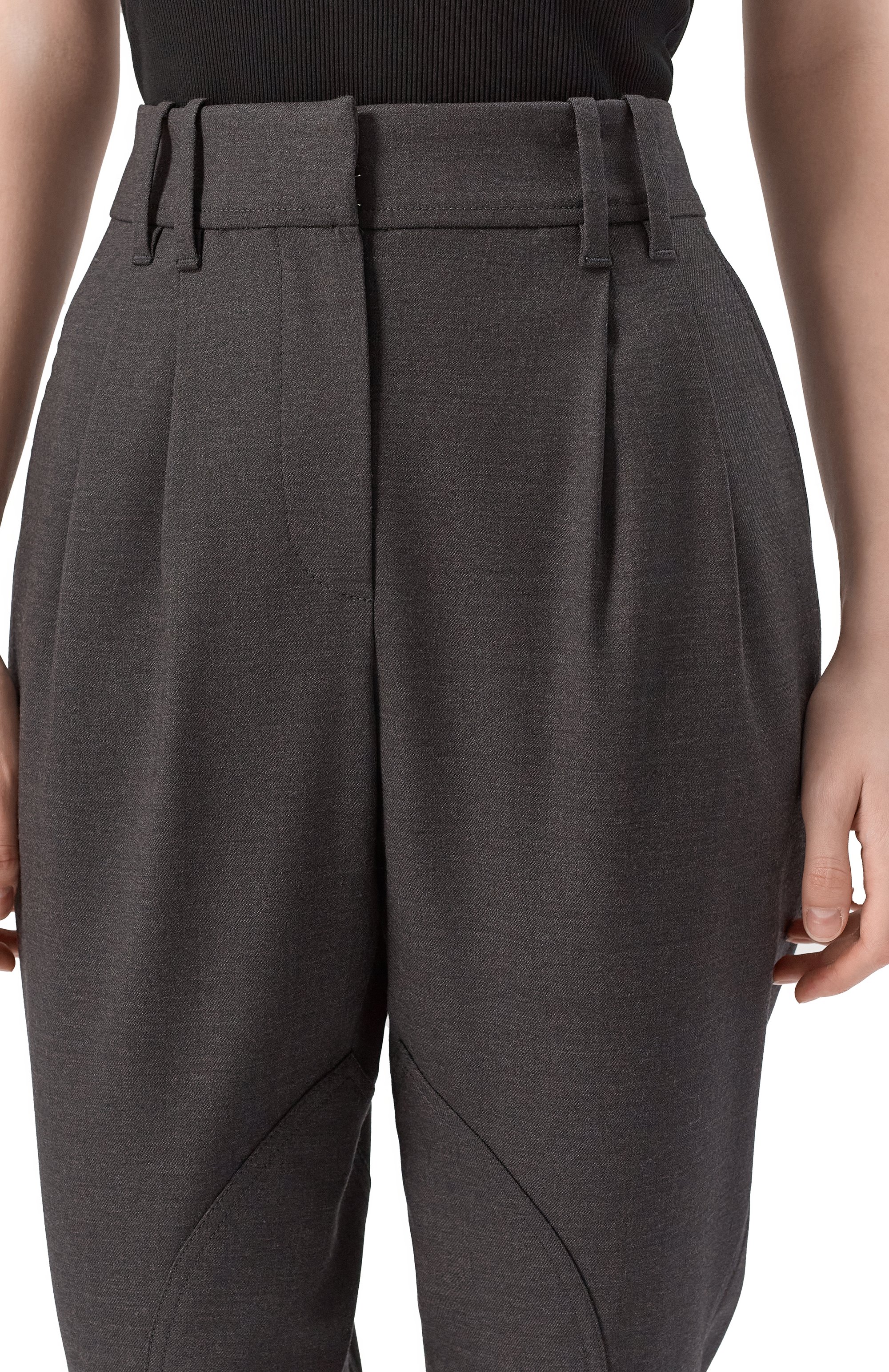 Шерстяные брюки BRUNELLO CUCINELLI, арт. MG912P9029, фото 5